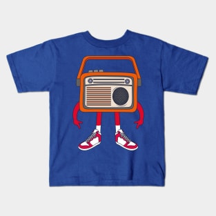 Retro Radio Kids T-Shirt